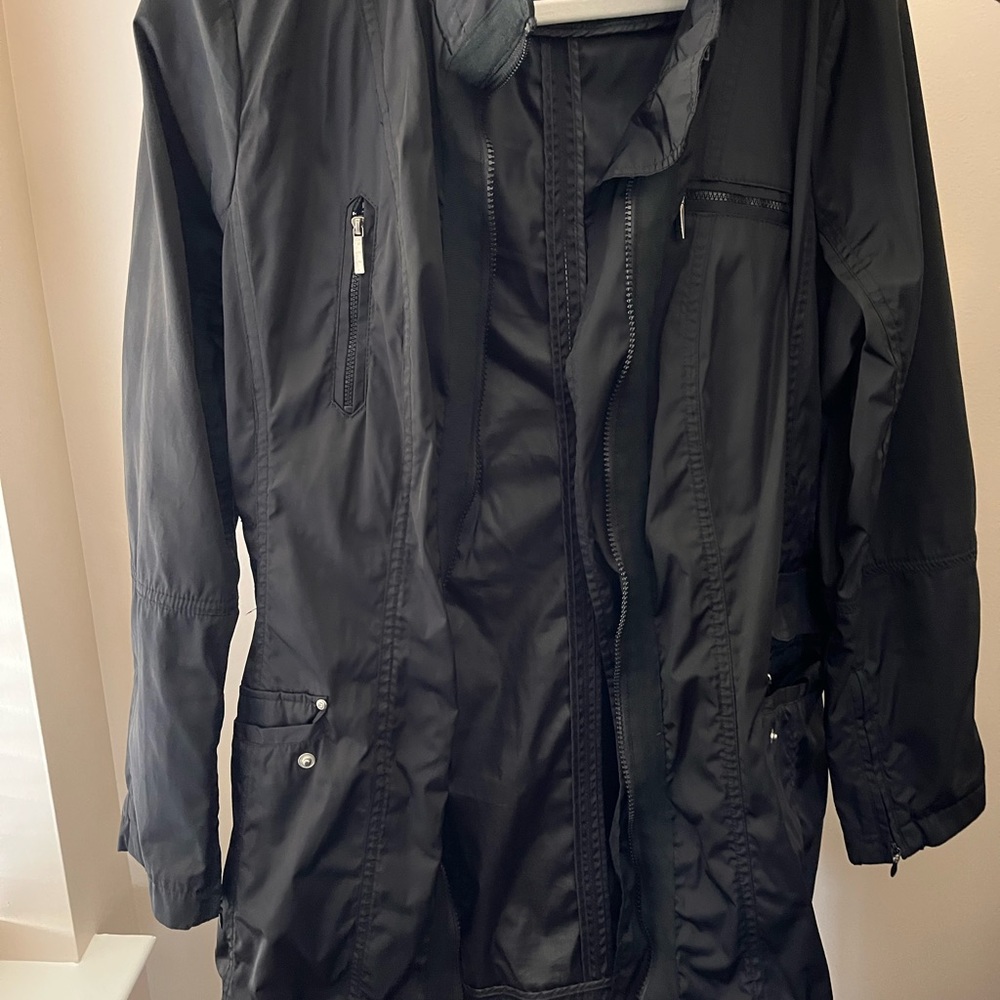 Womens rain trench coat